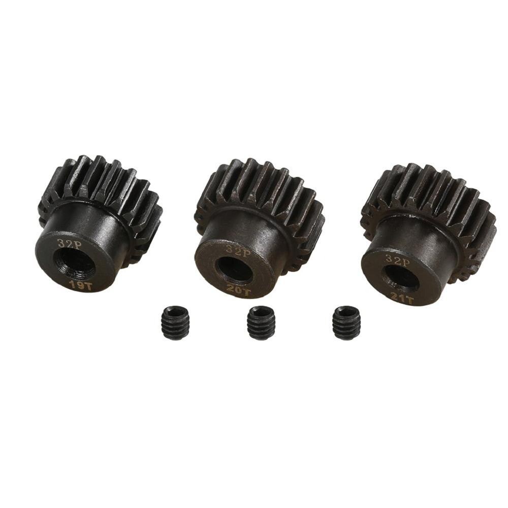 RC car motor gear 32DP 5mm Pinion 13t to 21t for 1/18 1/16 1/12 1/10 1/8 RC Buggy Monster Truck drift car Off-road Crawler