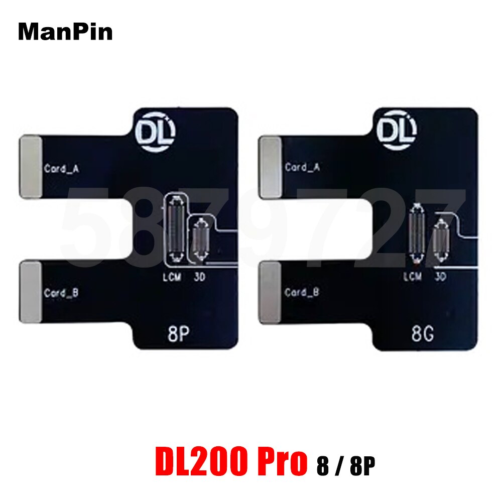 Testeur d&#39;écran LCD DL200 Pro, pour iPhone 12 Mini MAX 11 XS XR 8 7 6S Plus, Huawei iWatch, True Tone, test tactile 3D: 8 8P