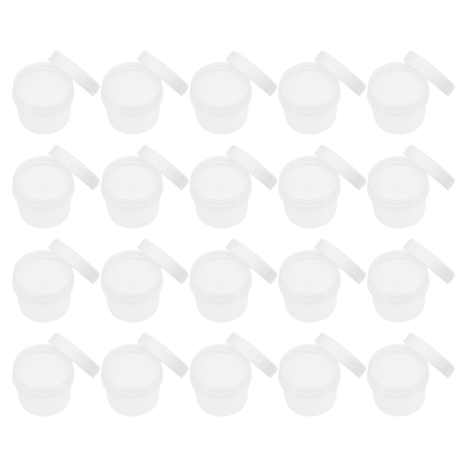 20 Set Sealed Food Storage Jars Dried Fruit Storage Jars Cereal Airtight Canisters