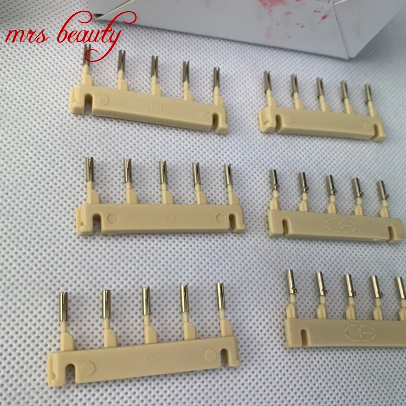 6D hair extension machine 6D-2 hair comb Blonde color make sure hair can be re-apply necessary 6D hair tools