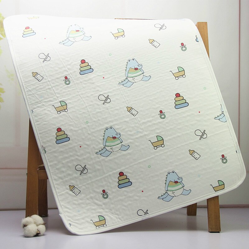 50*70CM couche-culotte matelas à langer imperméable à l'eau lavable literie matelas à langer -né couche-culotte feuille bébé matelas: Dinosaur 1