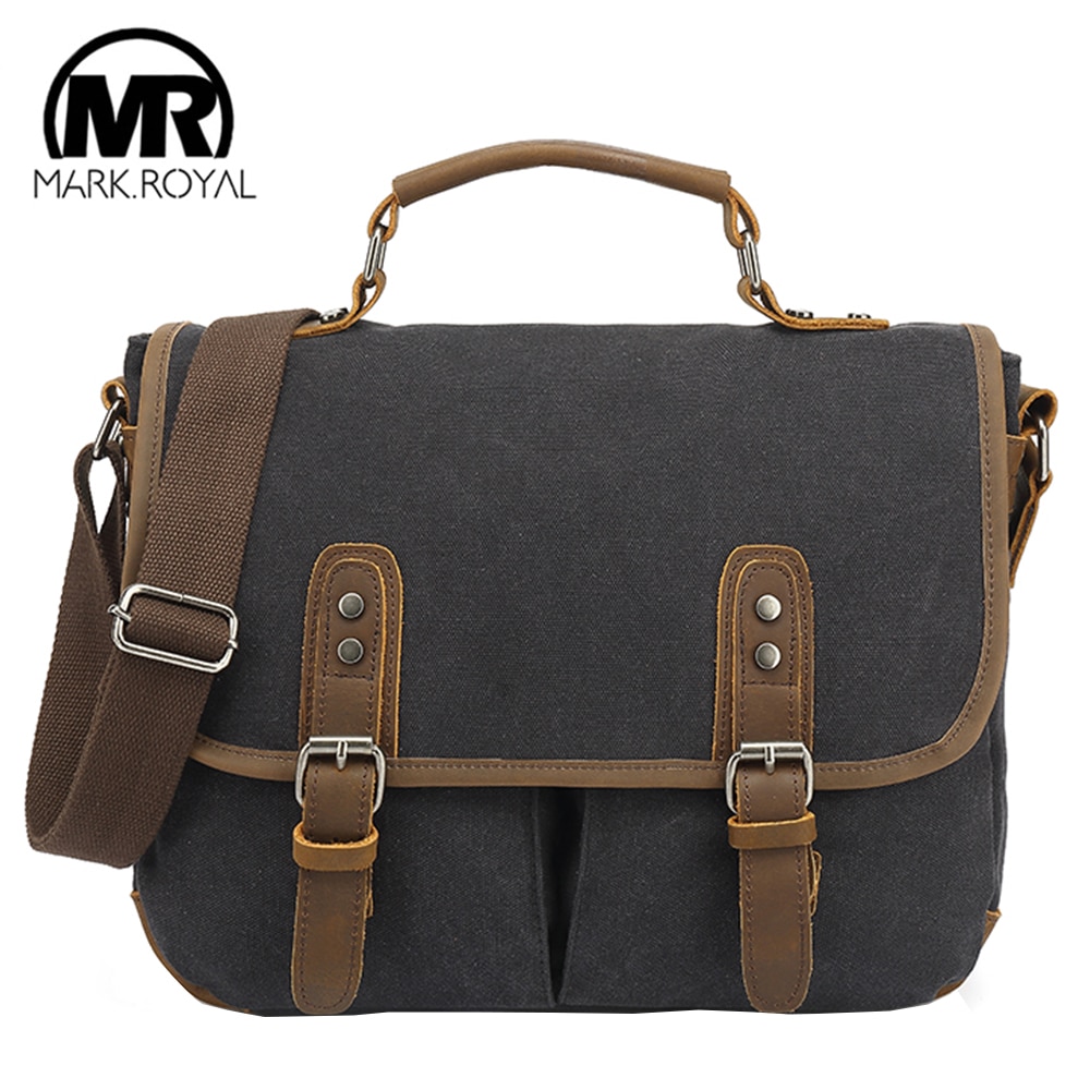 MARKROYAL rétro toile voyage sacs à bandoulière pour femmes sac à bandoulière affaires messager sac à bandoulière rétro directe
