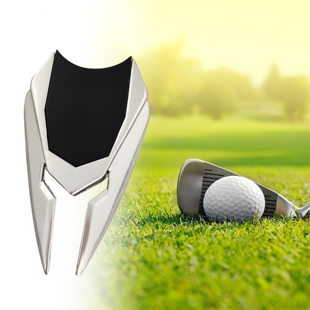 Golf Marker Divot Tool Leichte Zink-legierung Anti-wear Rasen Reparatur Multifunktionale Tragbare Golf Zubehör