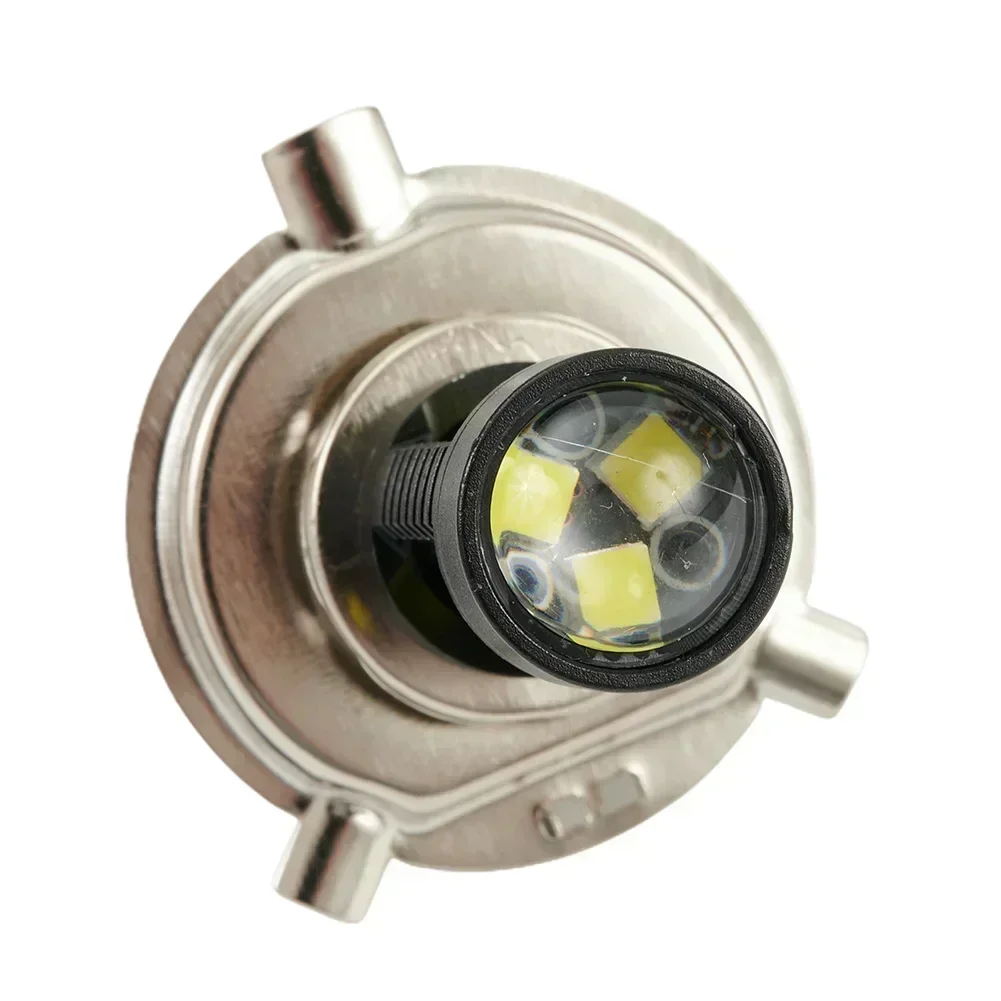 Kit de conversión de bombillas de faros Led H4, 9003, 60W, 1800LM, 6000K, bombilla de conversión de faros LED COB para coche, bombilla LED de haz alto/bajo