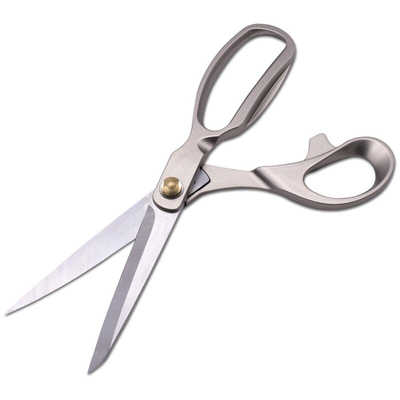 Cisaille outils de couture Vintage acier inoxydable tailleur ciseaux pour tissu vêtements tailleur ciseaux doré lame tranchante accessoire