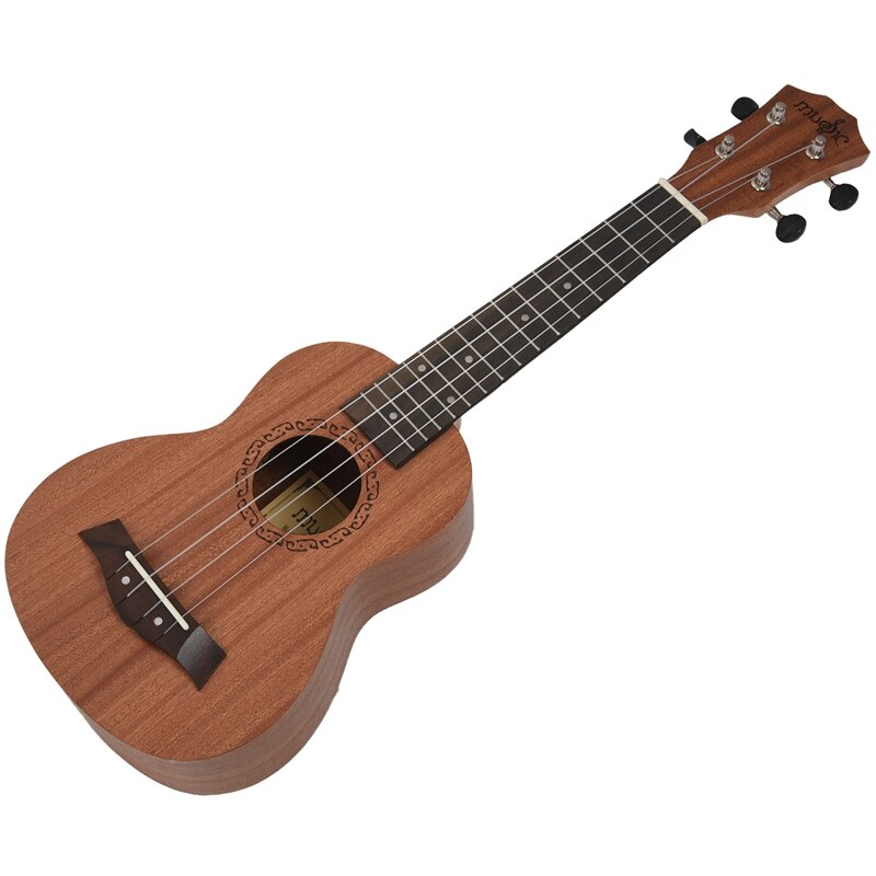 AD-Soprano Ukulele Kits 21 Inch Rosewood 4 Strings Hawaiian Mini Guitar With Bag Tuner Capo Strap Stings Picksmusical Instru: Default Title