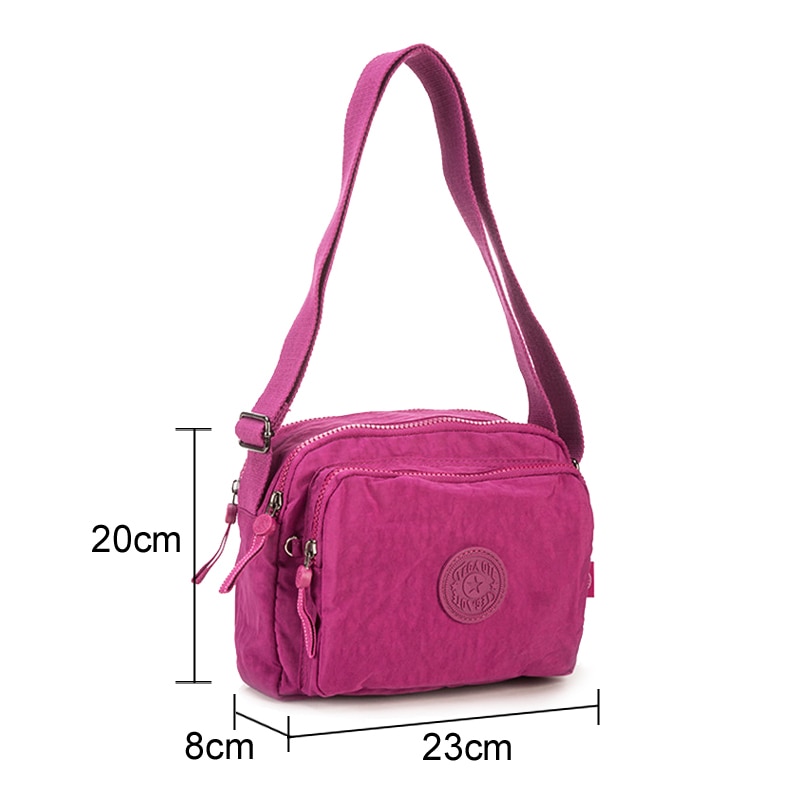 TEGAOTE Small Wome Shoulder Bags Female Purse Luxury Brand Flap Mini Tassen Beach Crossbody Bag Bolso Mujer Nylon