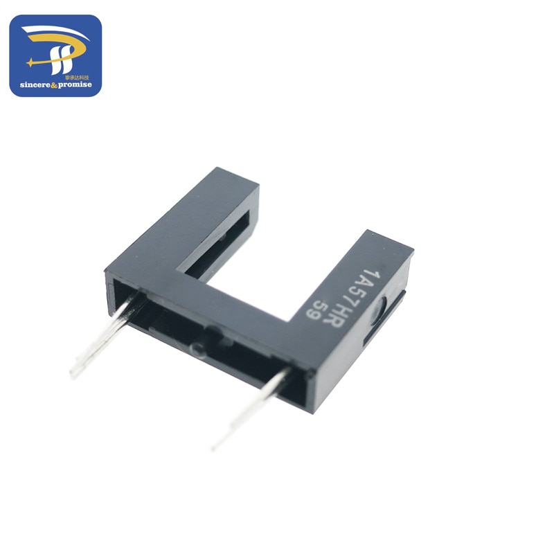 1 a 57hr gp1 a 57 hrj 00f fotointer opisk spor 10mm pcb optiske sensorer - fotoavbrytere - sportype - logisk utgang