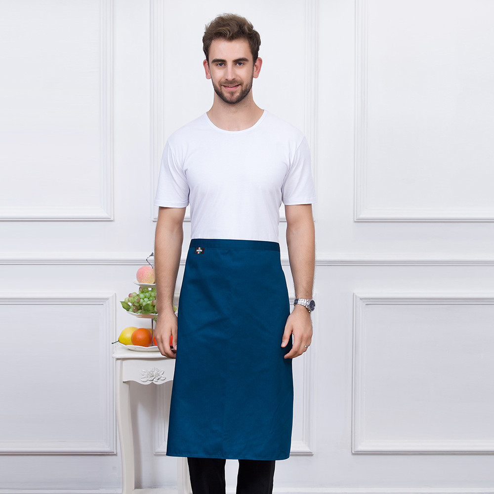 4 Colors One Piece of Apron Unisex Kitchen Hotel Coffee Shop Bakery Chef Waiter Cleaning Work Wear Aprons: 2