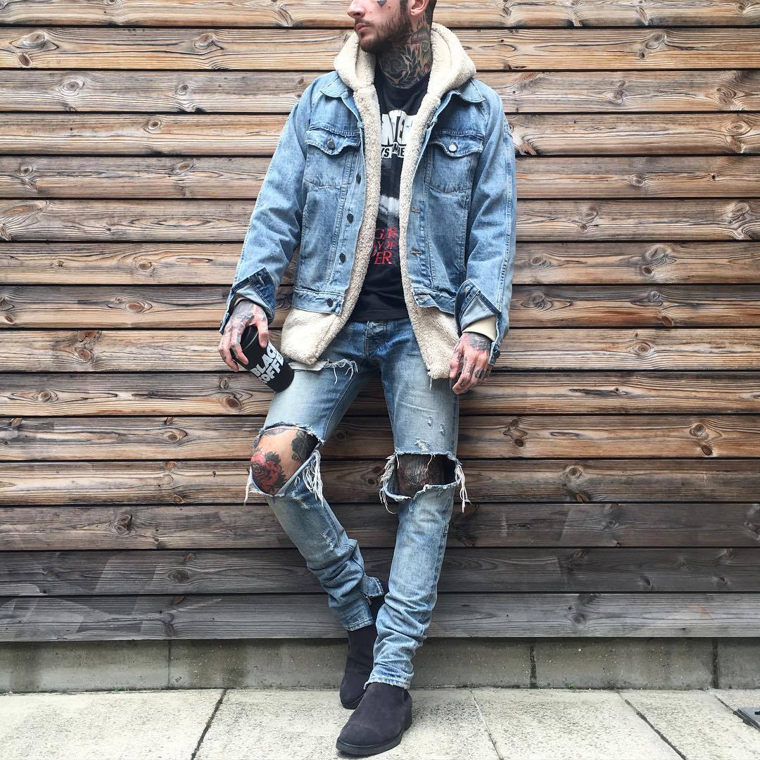 Sudaderas con capucha de piel de Cachemira para hombre, chaquetas gruesas de otoño e invierno, informales, sudadera gruesa,