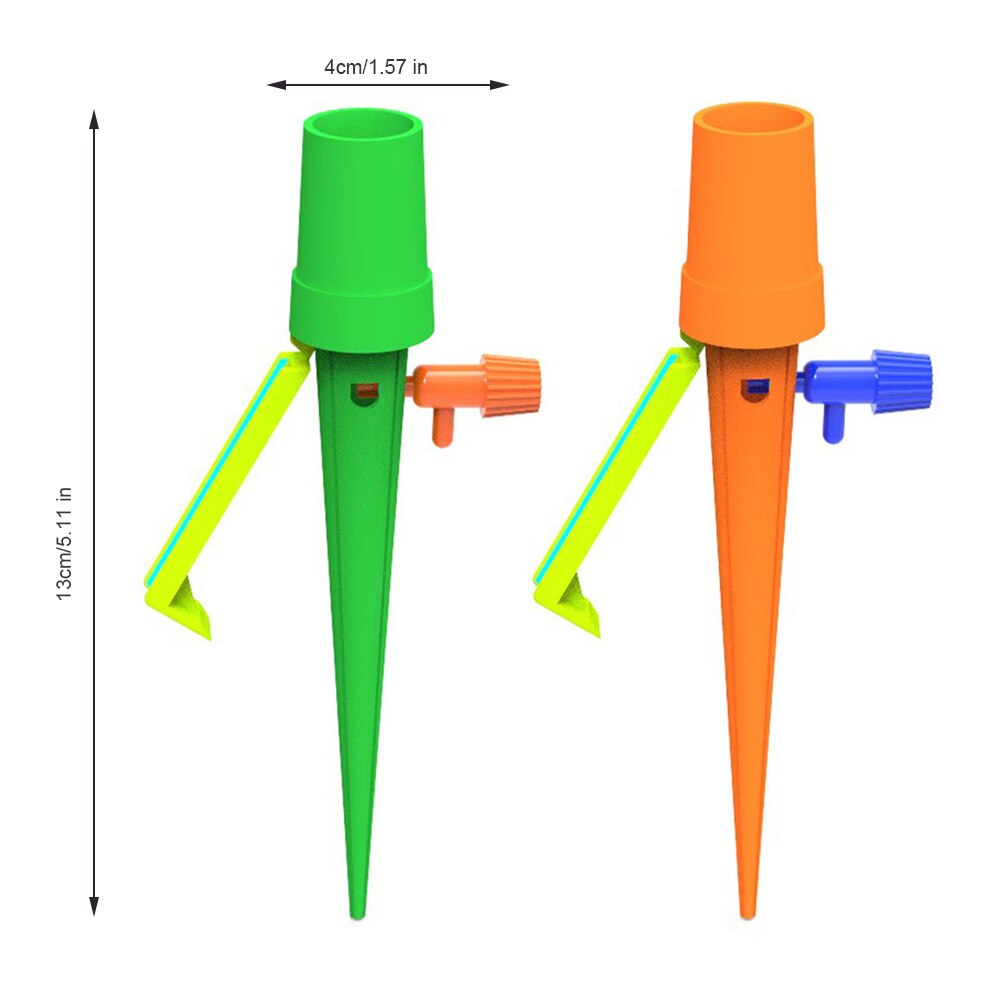 12Pcs Automatic Watering Device Adjustable Water Flow On-off Switch Control Valve Indoor and Outdoor Waterer Choice for Holidays