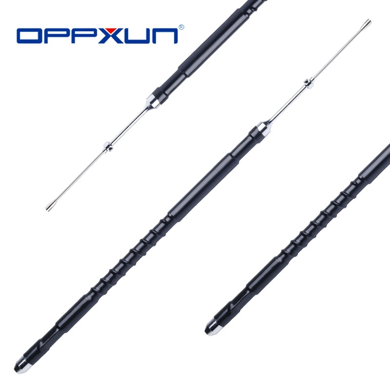Oppxun 29.6/50/144/430Mhz 4 Bands Mobiele Antenne CR-8900 Voor Tyt TH-9800 Yaesu Ft-8900R Auto radio 125Cm Roestvrij SL16 PL-259