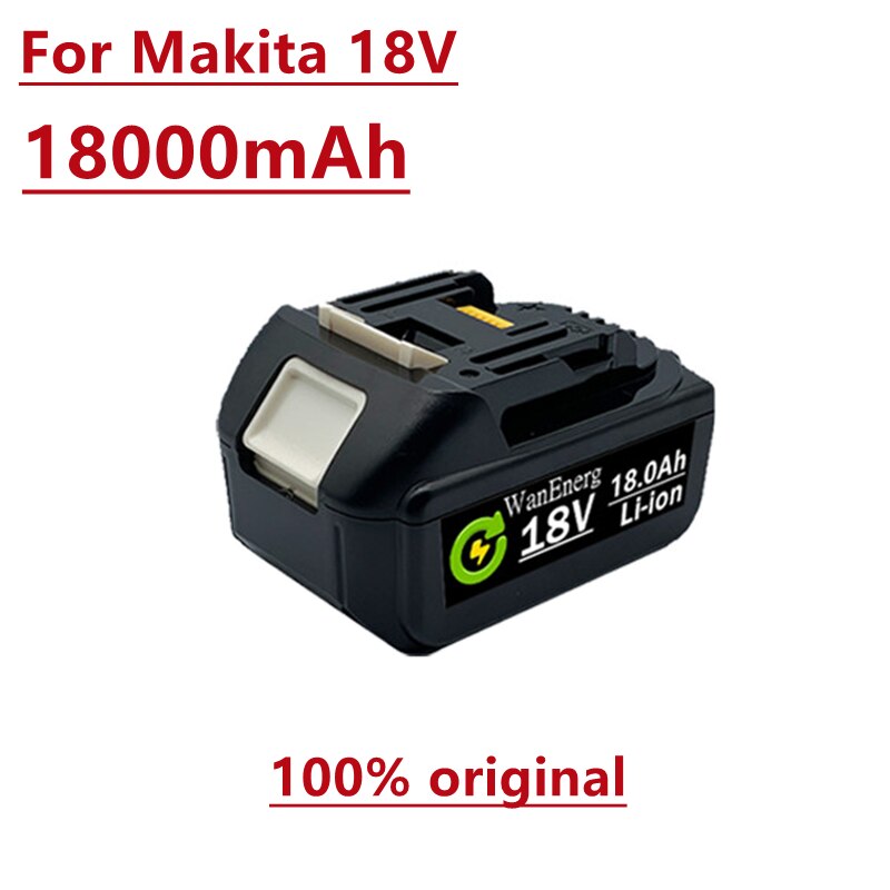 100% Original Makita 18V 6000mAh Rechargeable Power Tools Battery with LED Li-ion Replacement LXT BL1860B BL1860 BL1850 BL 1830