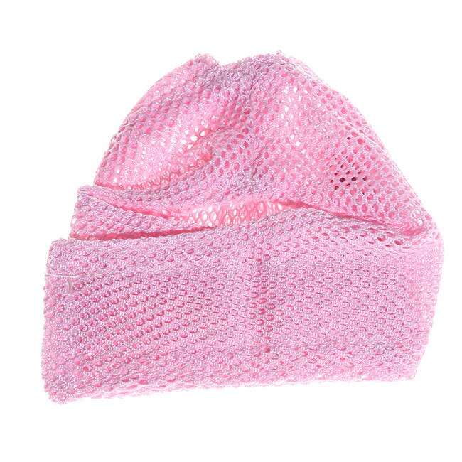 Filet respirant chat museau Anti morsure chaton muselières pour le bain de morsure beauté voyage outil avec trou chats toilettage fournitures: Rose / L