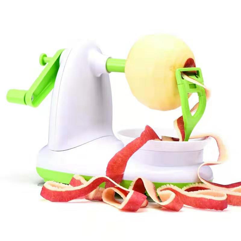 Easy to Use Manual Apple Peeler Corer Slicer Stainless Steel 3 in 1 Apple Peeler Potato Peeler Kitchen Tool: Peeler 1pc