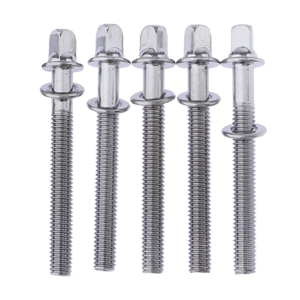 Varillas de tensión para tambor Tom, novedad, 45/55/65/75mm, 5 uds.