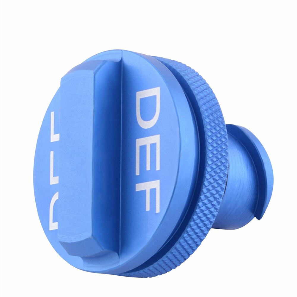 Blauw Billet Aluminium Def Tank Cap Cover Voor -18 Dodge Ram 2500 3500 Cummins