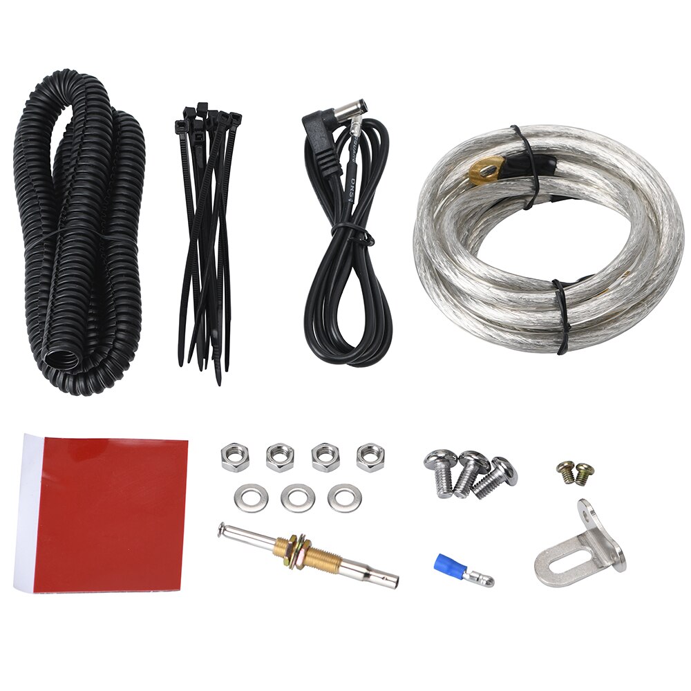 Universal power motor chip turbo spændings boost regulator ecu tænding booster volt stabilisator led display volt controller