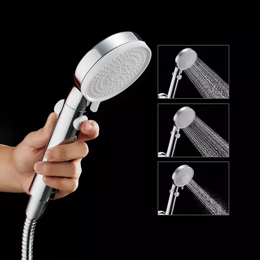 Xiaomi Mijia OPPLE Booster hand shower set Supercharged third gear water mode One-click STOP button