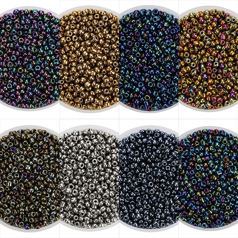 Deep Color Charm Czech Glass Beads Charms Seed Beads Kralen Glass Spacer Beads for Jewelry DIY Making DIY Bracelet