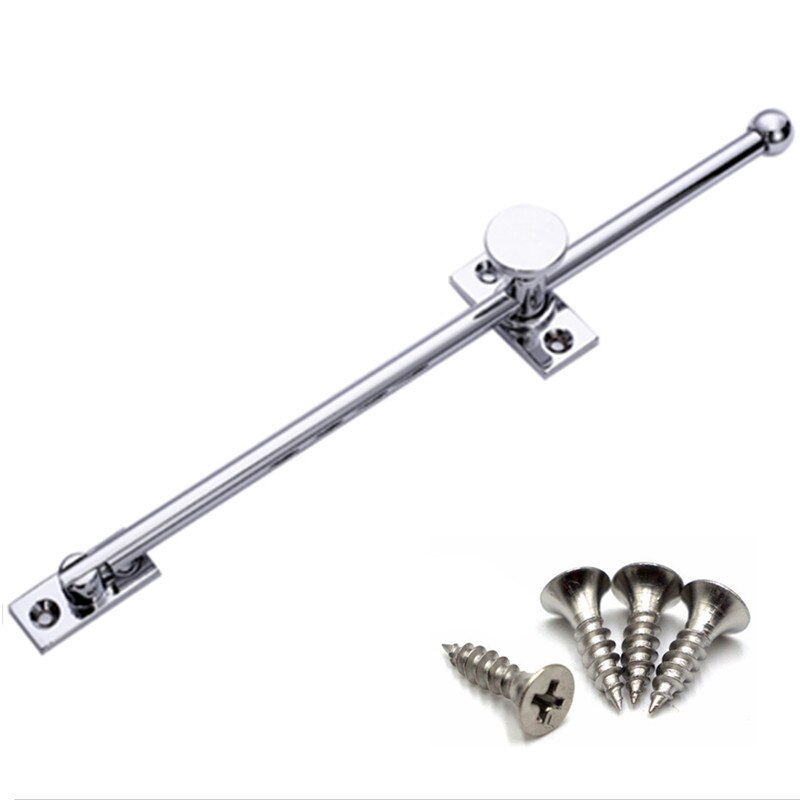 1x Adjustable Wind Brace Bracing Window Support Limiting Stopper Stainless Steel Industrial Wind-proof Rod 275mm