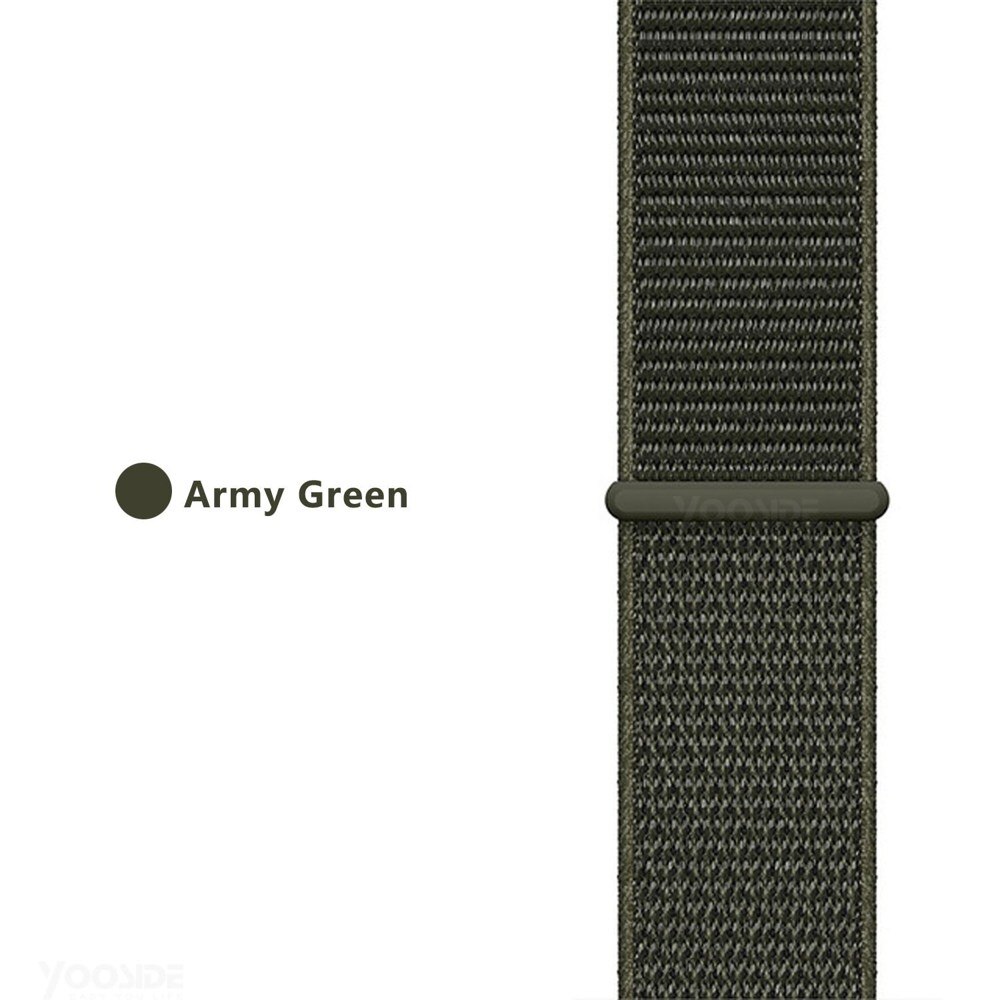 Fenix 6X/Fenix 5X 26mm QuickFit Watch Band Lightweight Nylon Loop Soft Sport Breathable Wristband Strap for Garmin Fenix 5 Plus: Arny Green / 26mm for Fenix 6X
