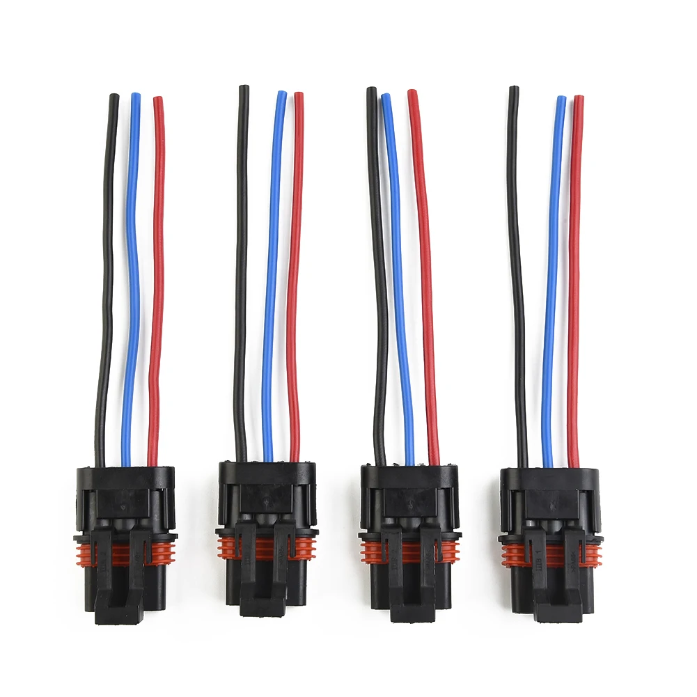 4PCS Car Pulse Power Bus Bar Plug Pigtail Wire Plug Connectors For Polaris RZR PRO XP XP4 Easy To Plug And Play Wire Accessories