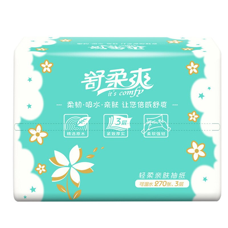 12 Packs Soft Toilet Paper Tissue 4-layers Household Rolling Paper Without Adjunct Non-Smell Home Bathroom Kitchen Accessorie