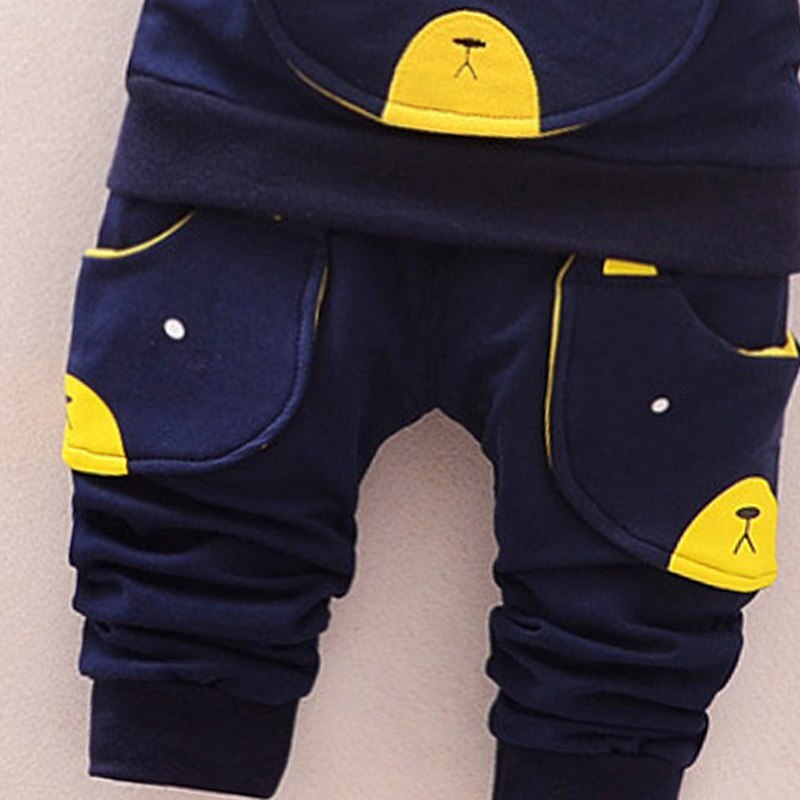 Conjuntos de ropa de bebés Bear Leader, ropa de invierno para niños, ropa deportiva a rayas para niños, conjunto de ropa para niños, conjuntos de primavera para niños