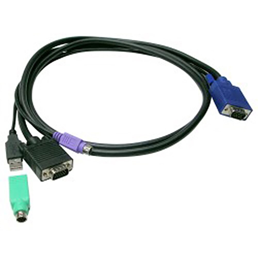 Bematik-Kvm Switch Uniclass Premium Kabel Voor PS2 En 3M Usb