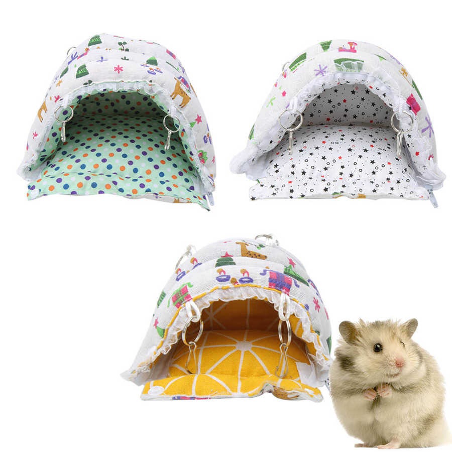 Klein Dier Hamster Kooi Hangmat Cavia Slapen Bed Cave Leuke