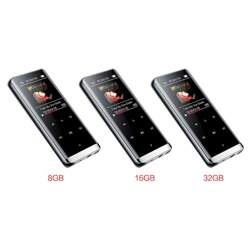 mini bærbar  m13 bluetooth  mp3 spiller walkman musikkspiller tapsfri hifi sport musikk  mp4 media stemmeopptaker