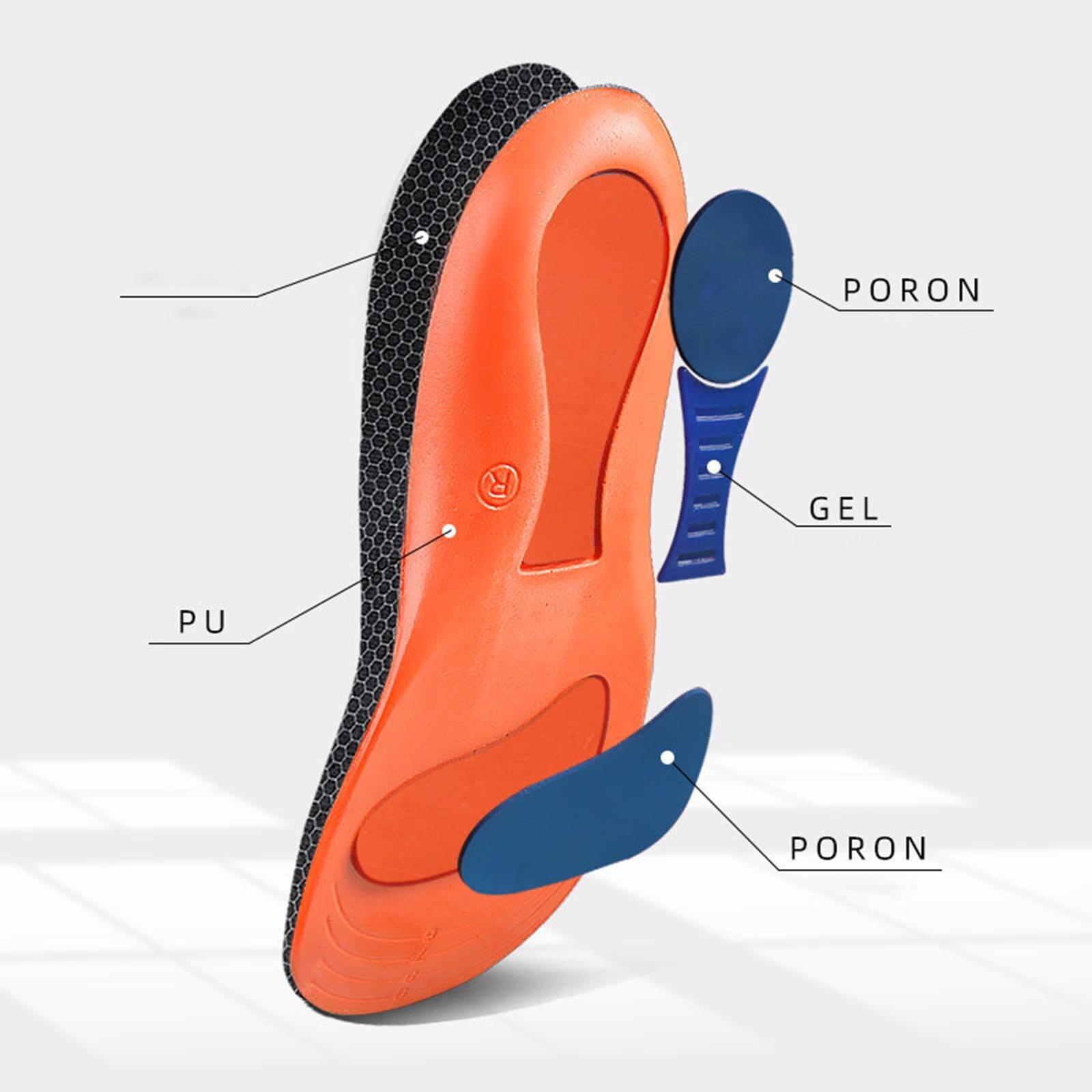 Orthotic Arch Support Shoe Inserts Air Cushion Gel Soft Orthotic Inserts Pads Foot Valgus Outdoor Shock Absorption Foot Valgus