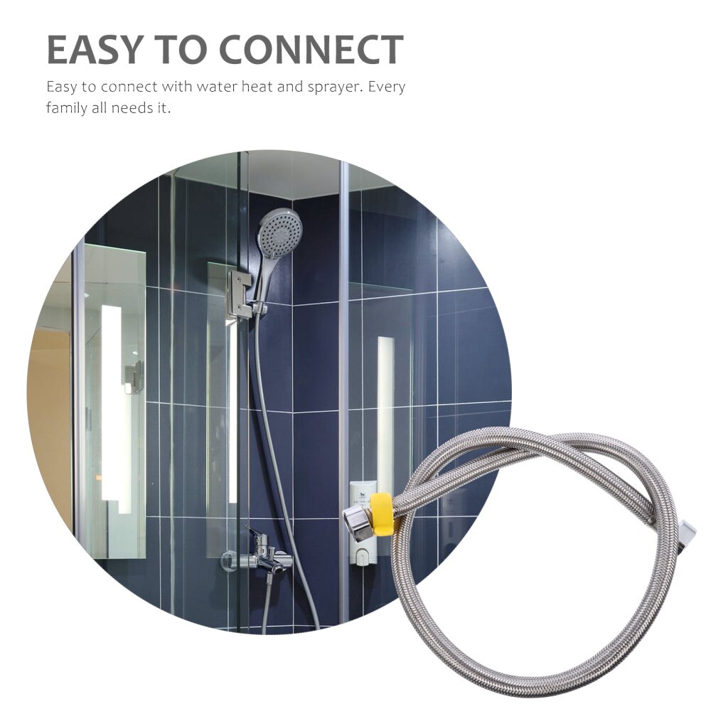 3Pcs Badkamer Baden Aansluiting Buis Spuit Slang Douche Supply Voor Thuis