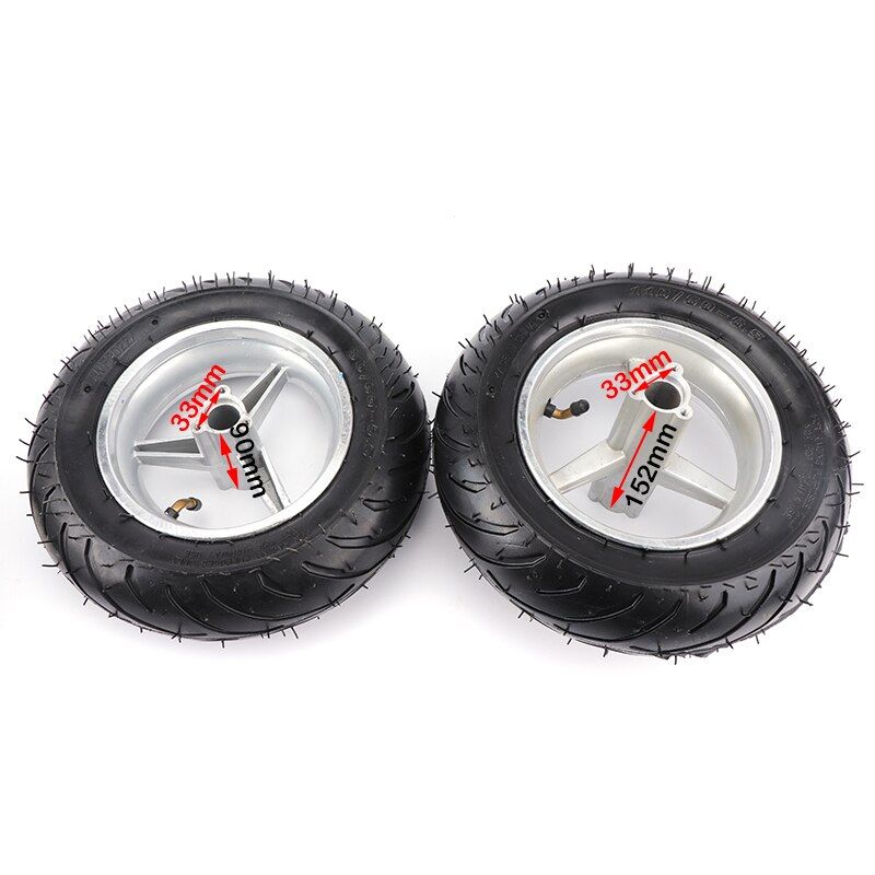 Motorcycle Front wheel 90/65-6.5 Rear wheel 110/50-6.5 for 47cc 49cc off-road scooter escooter Mini Pocket Rocket PIT Bike