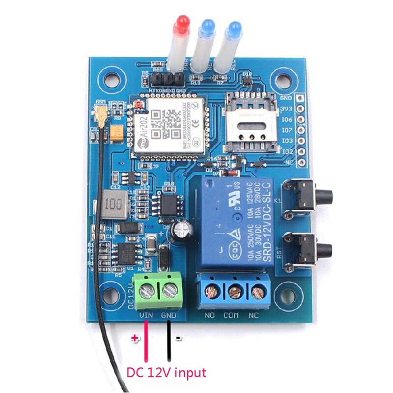 ABHU-GPRS Remote Control Switch IoT Remote Intelligent Home Water Pump Irrigation Intelligent Planting Controller Module