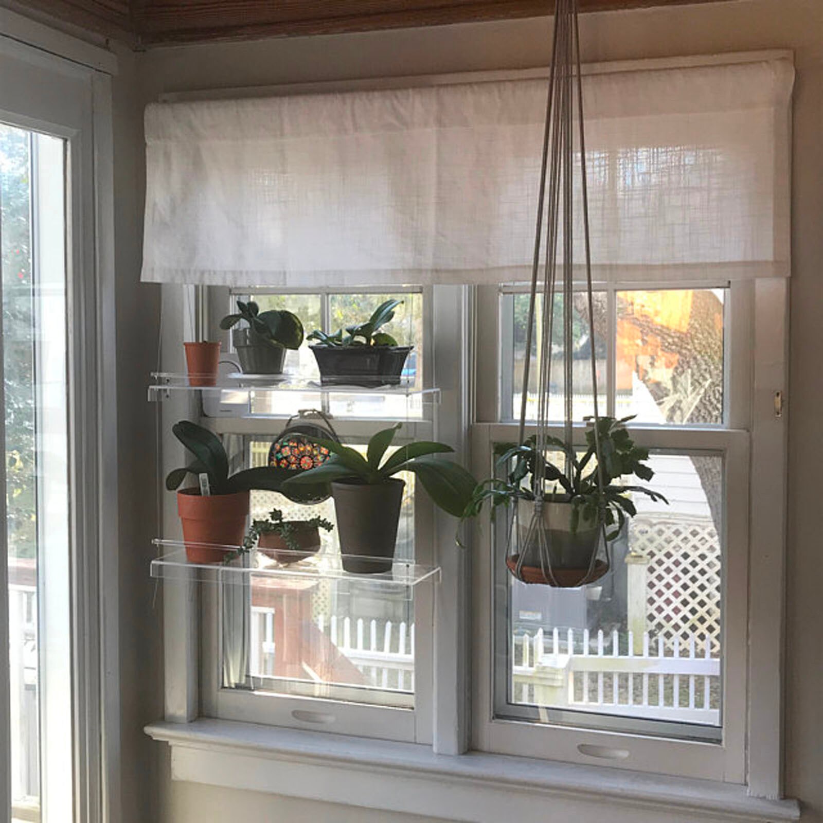 Shelf For Plants Window Bathroom Or Kitchen Window Plant Shelf Hanging Shelf Plant Shelves Plant Stand Indoor Garden Decor