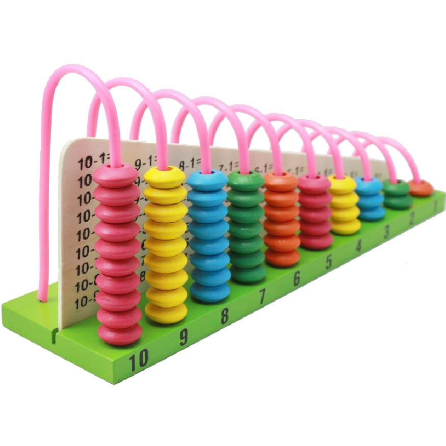 Kids Houten Speelgoed Kind Abacus Tellen Kralen Wiskunde Leren Educatief Speelgoed