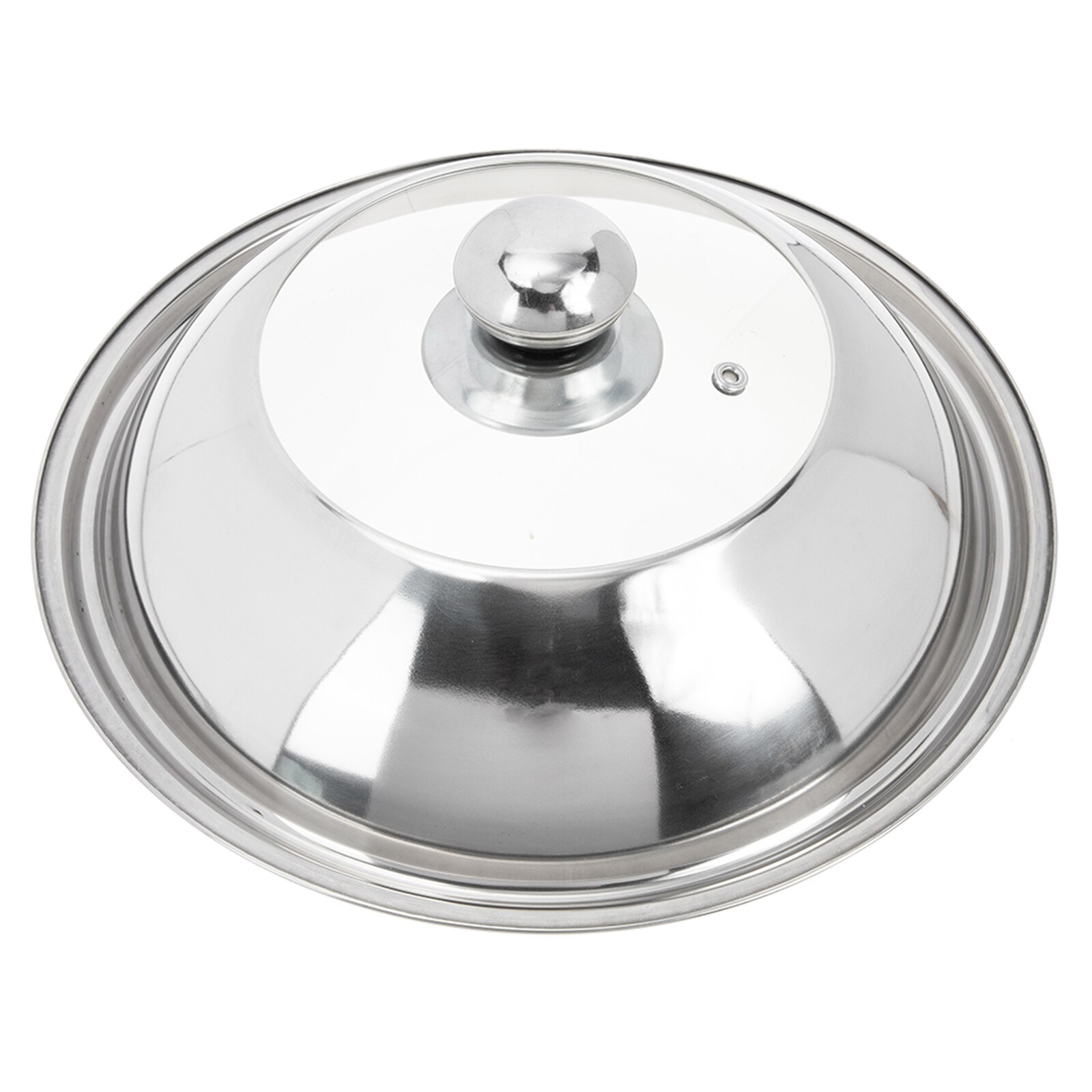 Stainless Steel Cooking Pot Cover Household Pan Lid Wok Cover Pot Cover