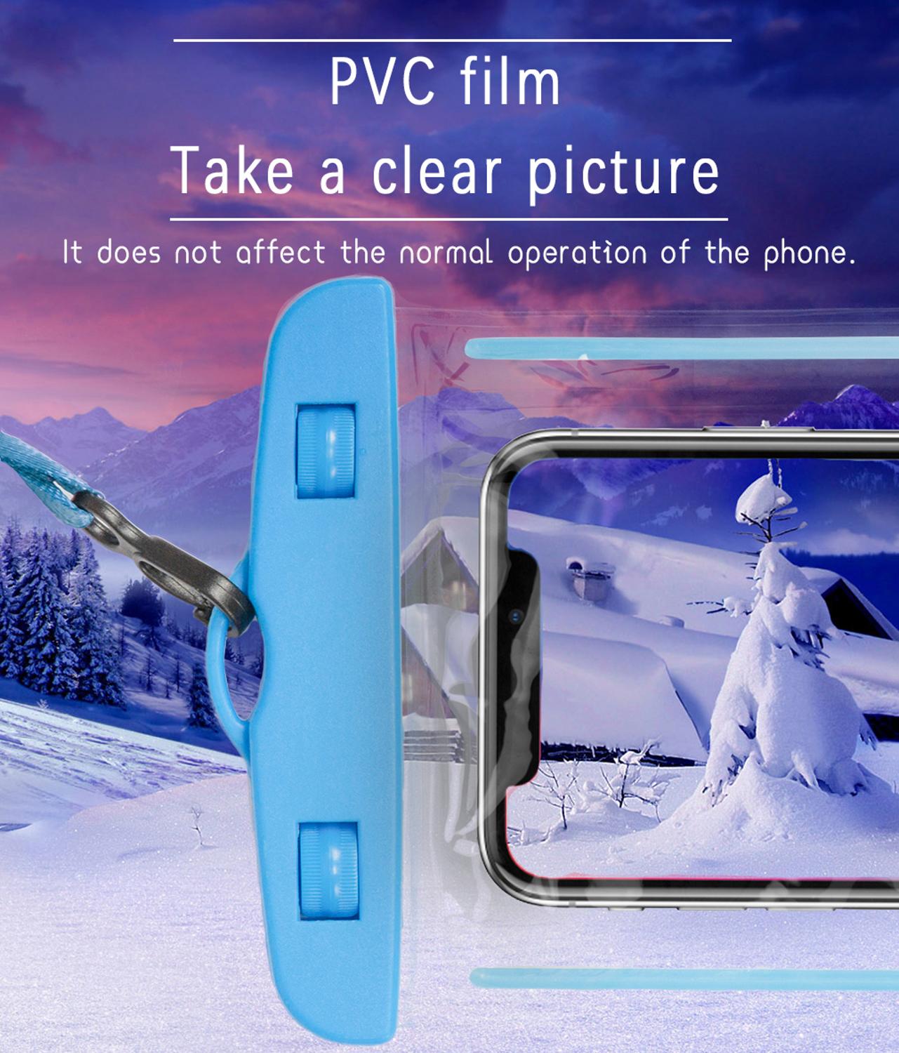 Universele waterdichte hoes voor iphone x xs max 8 7 6 s plus, beschermhoes voor telefoon, waterdichte telefoonhoes