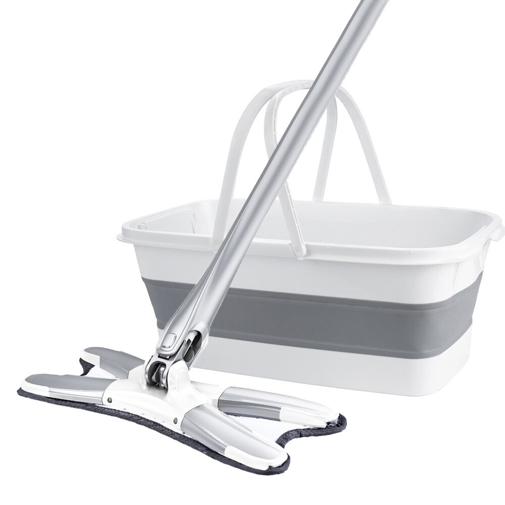 Draagbare Vouwen Cleaning Emmer Mop Houder Outdoor Vissen Toerisme Milieubescherming Wastafel Badkamer Emmer Wasstraat Hulpmiddel: Default Title