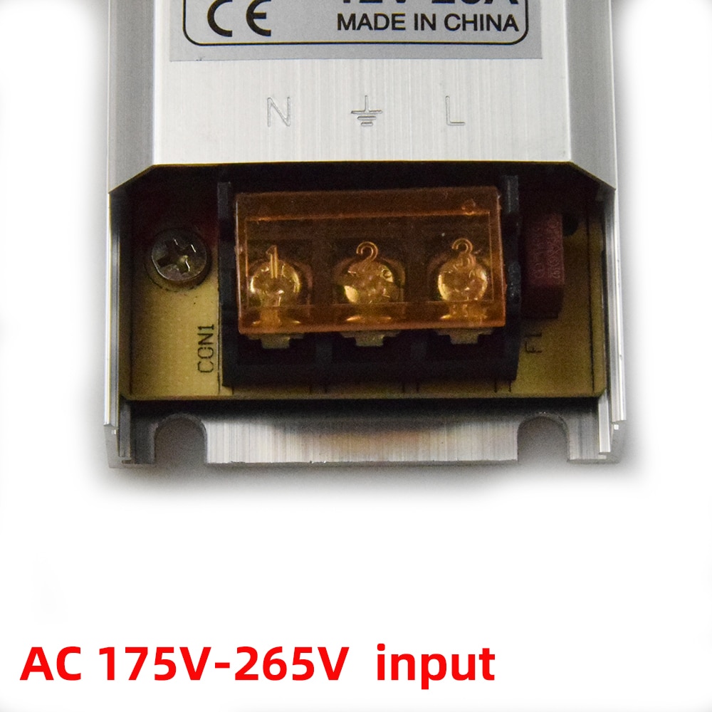 220v to 12v 24v ac dc strømforsyning 60w 100w 150w 200w 300w 12 volt 24v transformator strømkilde bytte strømforsyning