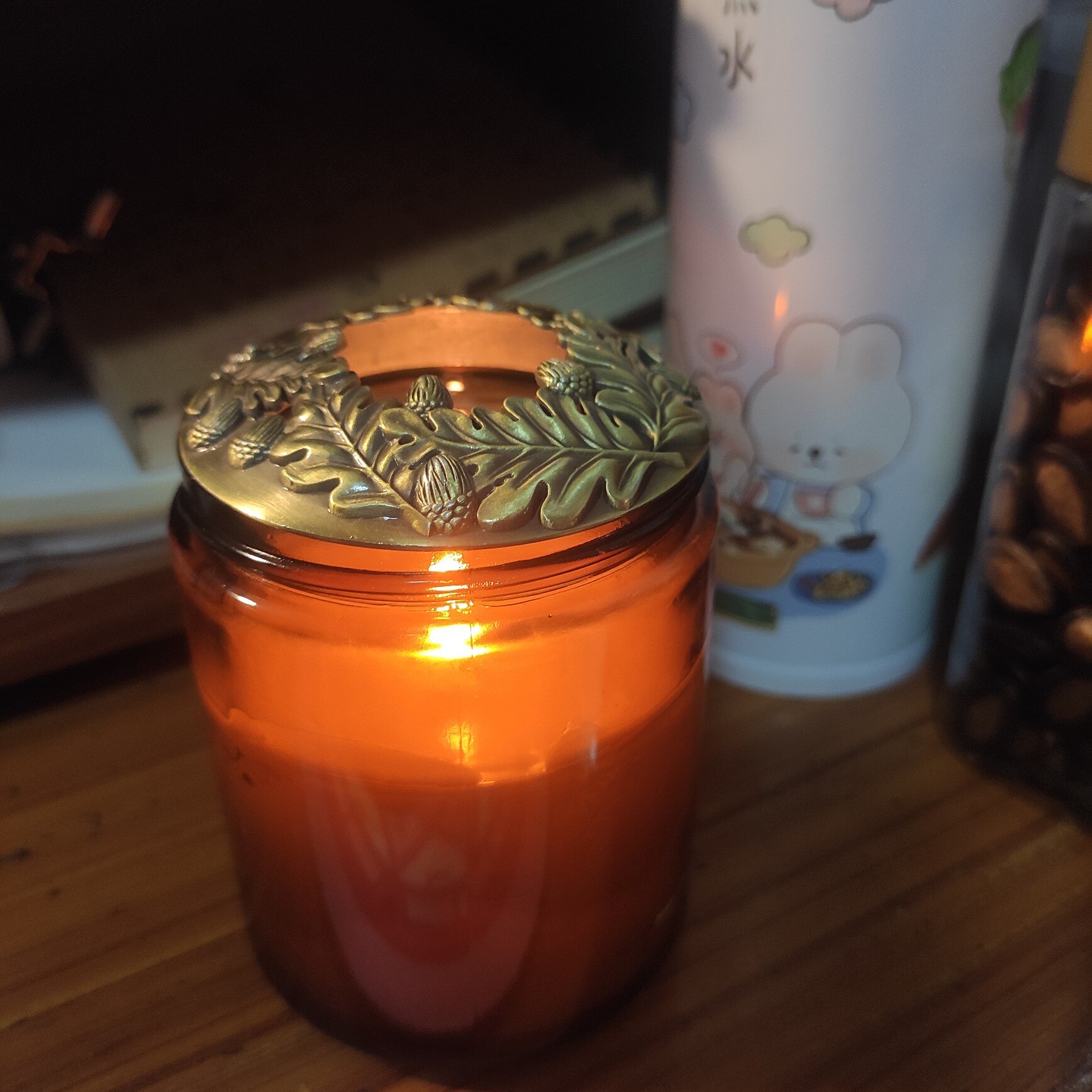 Retro Candle Toppers Lid covers Accessories Shades Sleeves for Jar Candles, Prefect for Thanksgiving Christmas Candle lover