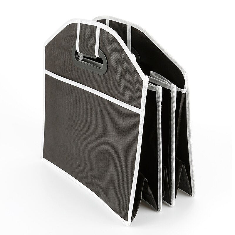 Car Storage Collapsible Storage Folding Trunk Cargo Caddy Organizer With 3 Compartments Great For Ford Hyundai Auto Car Truck