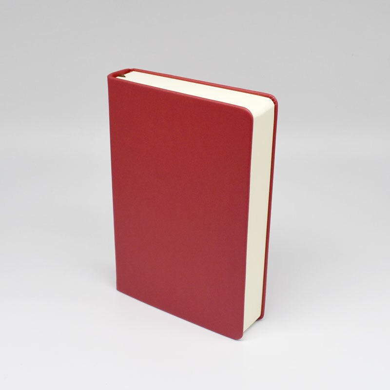Super thick sketchbook Notebook 330 sheets blank pages Use as diary, traveling journal, sketchbook A4,A5,A6 Leather soft cover: Red / A4