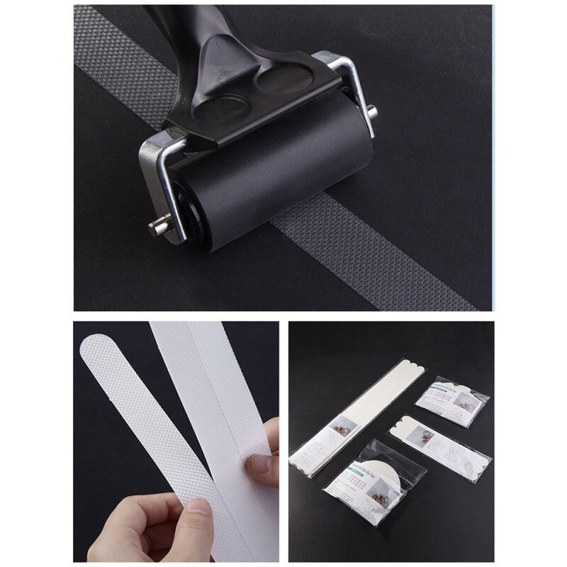 Self Adhesive Bath Mat Grip Stickers Luminous Glow In The Dark Anti Slip Shower Strips Pad Floor Safety Tape Bathroom Step