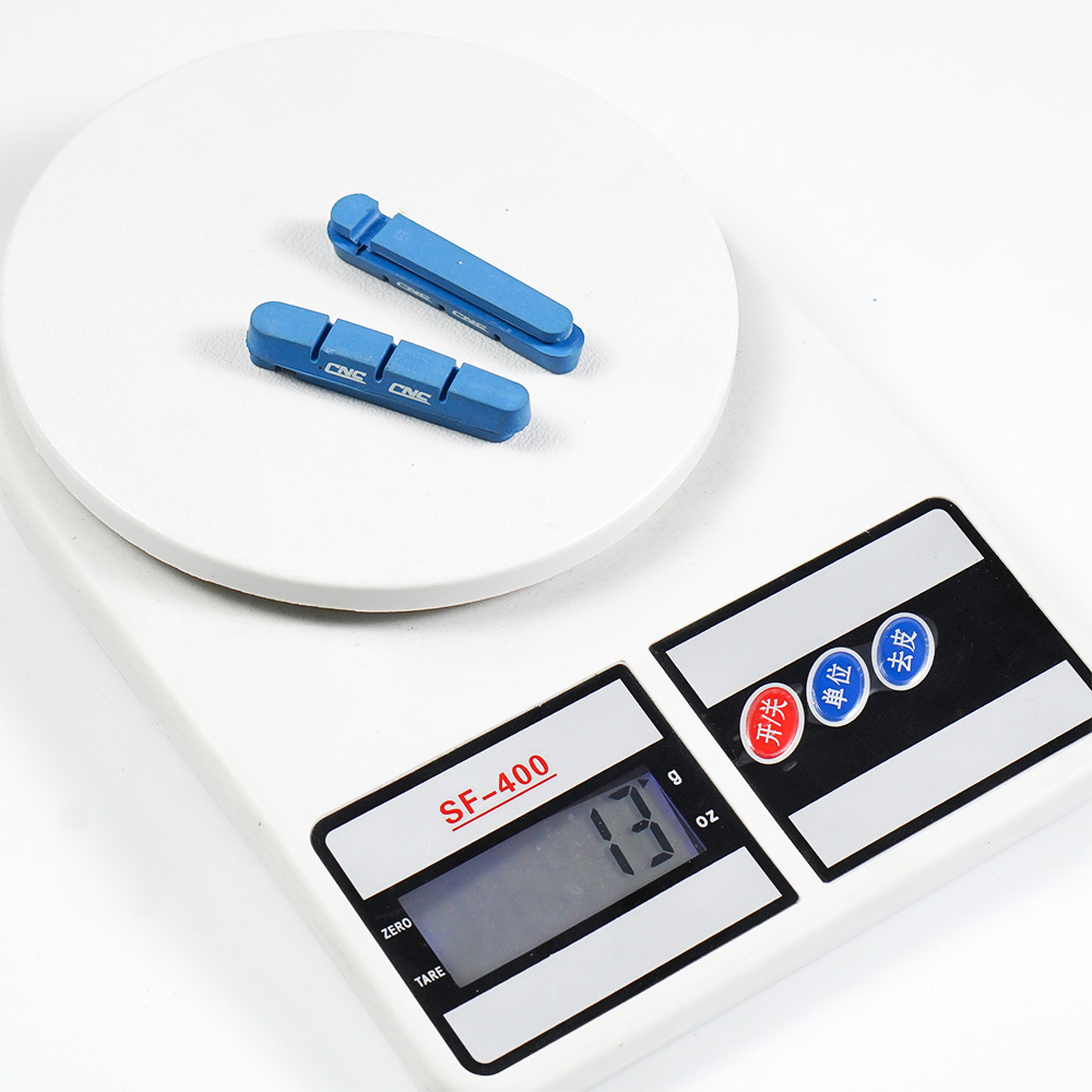 CNC fietsaccessoires, carbon velgremblokken, racefiets remmen remklauw blokschoenen, voor Shimano V/C remklauw, kurkhout