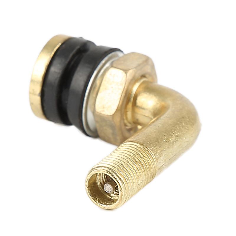 2-4 pz 90 gradi angolo in lega di alluminio stelo valvola pneumatico moto Auto ruota pneumatici Tubeless steli valvola per cerchioni parti di ruote CNC