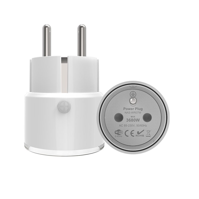 Neo tuya wifi smart fr stopcontact met één toets aan/uit apparaten afstandsbediening timer instellen vertraagde taken stopcontact: 10a / Vr