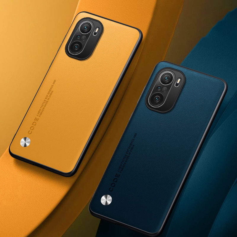 Lyxigt pu-läderfodral till xiaomi  mi 11i poco  f3 matt skal silikon heltäckande telefonskal till redmi  k40 pro plus skal